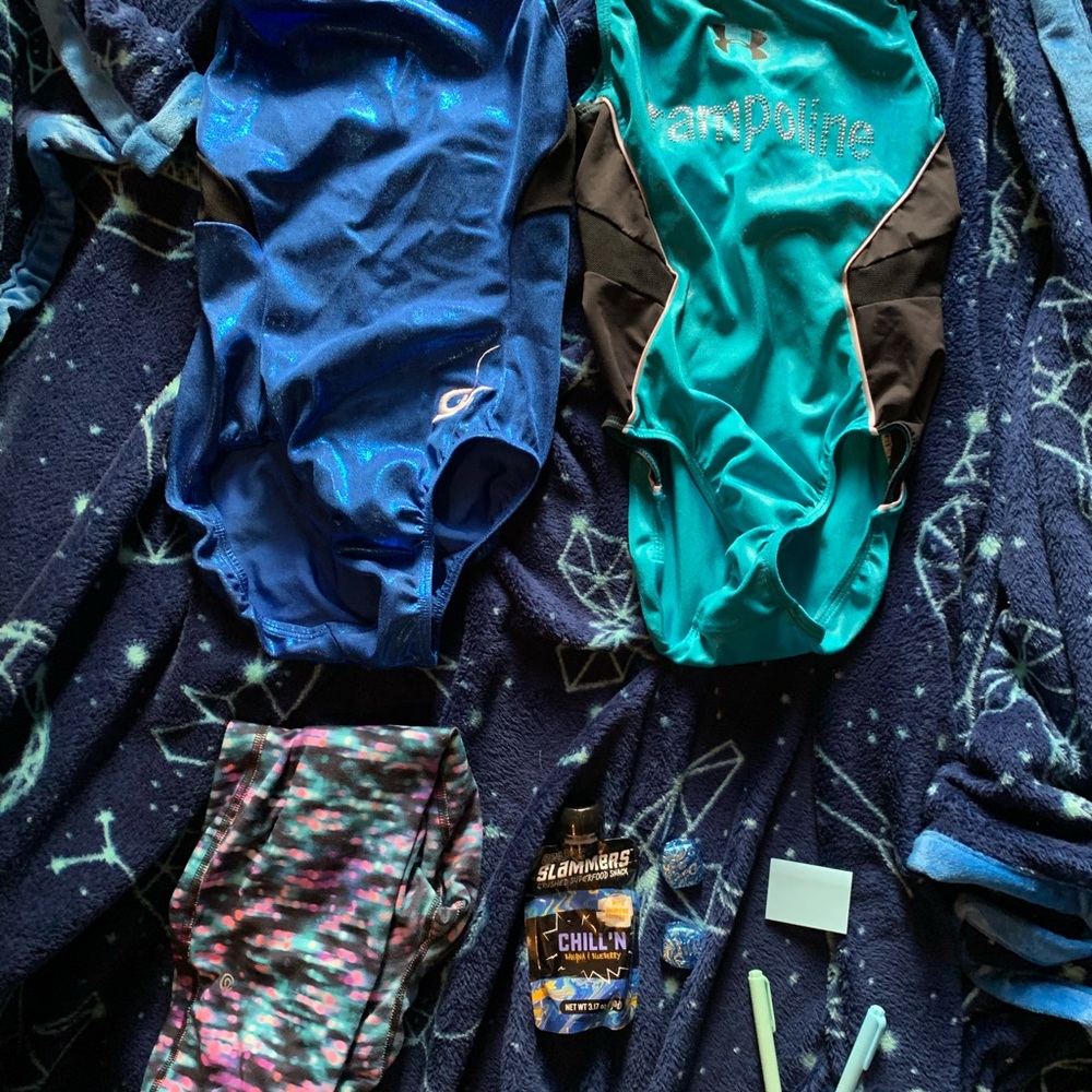 TEAL LEOTARD BUNDLE 🩱🦋(SAVE $125)